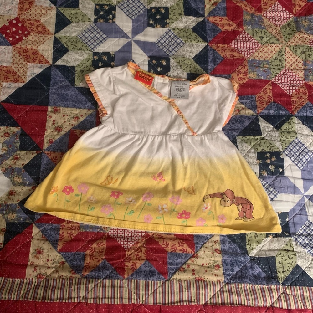 Curious George toddler shirt